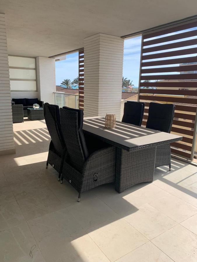 Apartamento Peniscola Primera Linea Con Piscina Eksteriør bilde